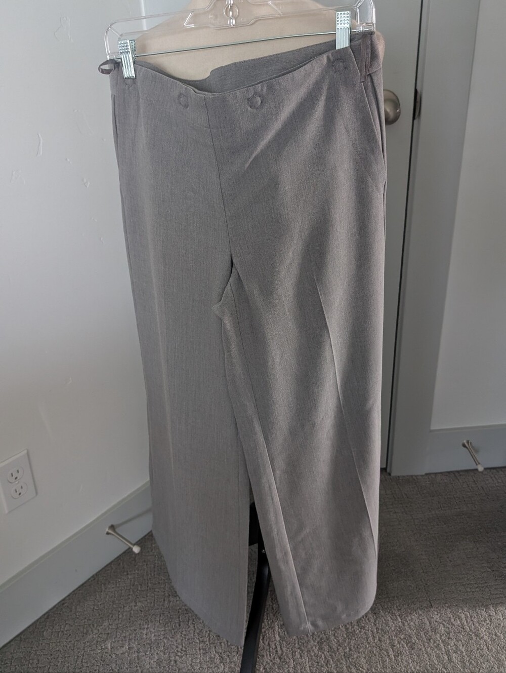 Classic Women's Gray Dress Pants